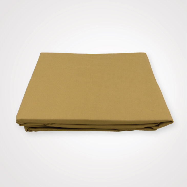 Fitted Sheet Golden 100% Cotton 200TC (200x200x40) - Image 2