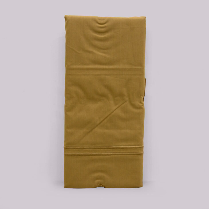 Pillow Case Golden 2 pcs. Set 100% Cotton 200TC