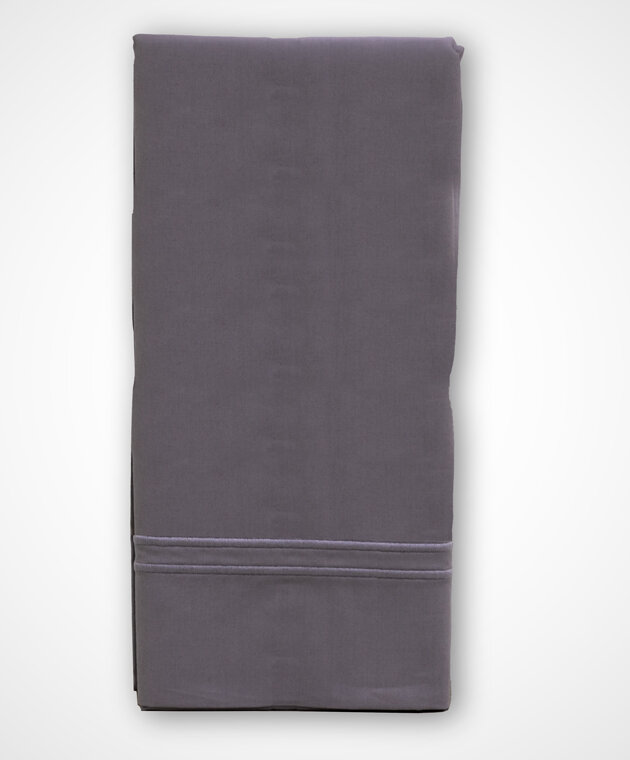 Pillow Case Gray 2 pcs. Set 100% Cotton